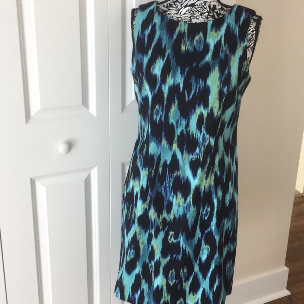 Printed dress 👗 size 10